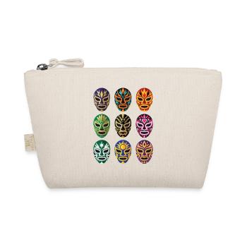Lucha Libre Wrestling Masken – Mexikanischer Luchador - Bio-Täschchen - Natur - Vorne