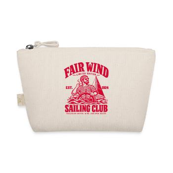 Fair Wind Sailing Club – Segler mit Kaffee - Bio-Täschchen - Natur - Vorne