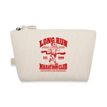 Long Run Marathon Club – Läufer mit Kaffee - Bio-Täschchen - Natur - Vorne