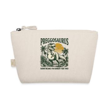 PregoSaurus Dino Wortwitz - Bio-Täschchen - Natur - Vorne