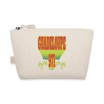 Guadeloupe 971 Kokospalme - Bio-Täschchen - Natur - Vorne