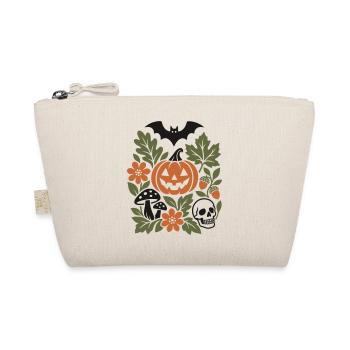 Botanisches Halloween - Bio-Täschchen - Natur - Vorne