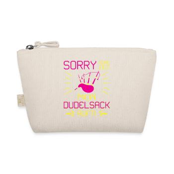 Dudelsackspieler Dudelsack Männer Geschenk - Bio-Täschchen - Natur - Vorne