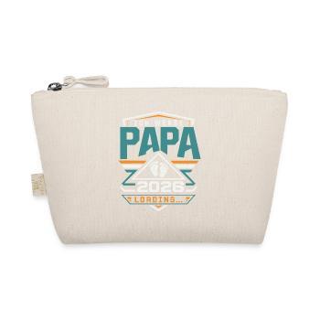 Ich werde Papa Werdender Vater - Bio-Täschchen - Natur - Vorne