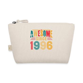Unglaublich seit 1996 – 30 Jahre Retro-Jubiläum - Bio-Täschchen - Natur - Vorne