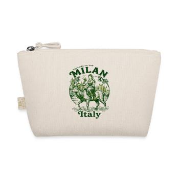The Welcome To Milan Italy Travel Souvenir - Bio-Täschchen - Natur - Vorne