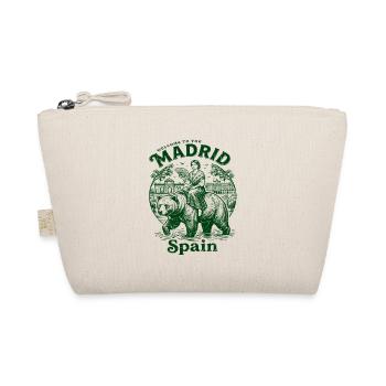 The Welcome To Madrid Spain European City - Bio-Täschchen - Natur - Vorne