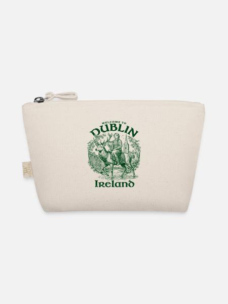 Welcome To Dublin Ireland City Travel - Bio-Täschchen - Natur