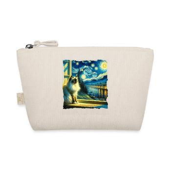 Birma Katze Starry Night - Bio-Täschchen - Natur - Vorne