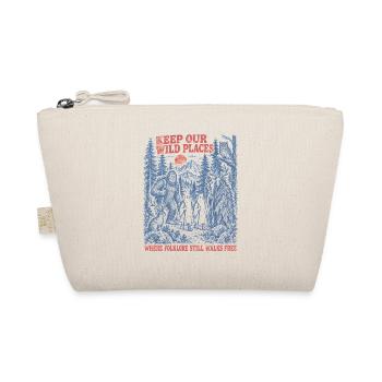 Bigfoot Kryptiden Waldgeister Folklore Outdoor - Bio-Täschchen - Natur - Vorne