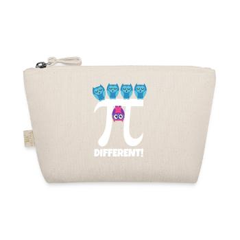 Pi Different Süße Eule Be Different Mathe Lehrer - Bio-Täschchen - Natur - Vorne