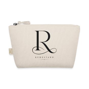 Ruhestand R Elegant Verschnörkelt Monogramm Spruch - Bio-Täschchen - Natur - Vorne