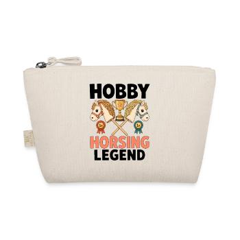 Hobby Horsing Legend - Bio-Täschchen - Natur - Vorne