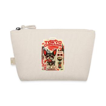 Tokyo Chihuahua Retro-Skyline - Bio-Täschchen - Natur - Vorne