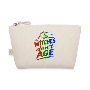 Witches don’t age Halloween Hexen Spruch - Bio-Täschchen - Natur - Vorne
