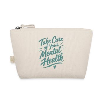 Take Care Of Your Mental Health - Bio-Täschchen - Natur - Vorne