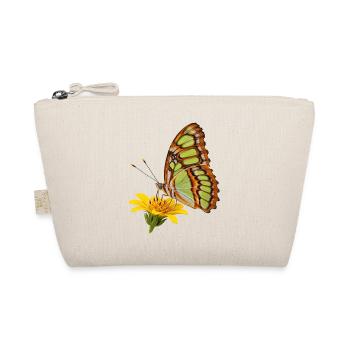 Schmetterling Malachit - Bio-Täschchen - Natur - Vorne
