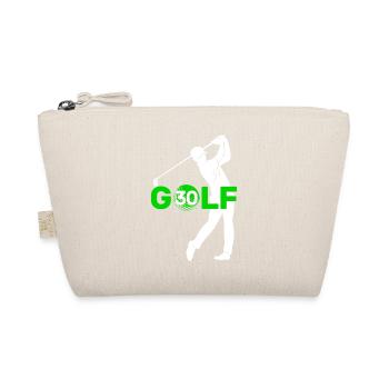 GOLFER 30 JAHRE GOLF 30. GEBURTSTAG - Bio-Täschchen - Natur - Vorne
