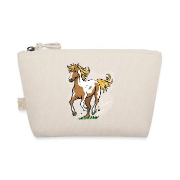 Running Horse - Bio-Täschchen - Natur - Vorne