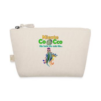 Niente Cocco – No Buts No Cuts Lustige Kokosnuss-Desig - Bio-Täschchen - Natur - Vorne