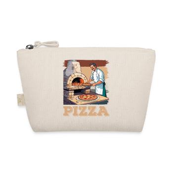 Pizzabäcker Am Steinofen Pizza Bäcker - Bio-Täschchen - Natur - Vorne