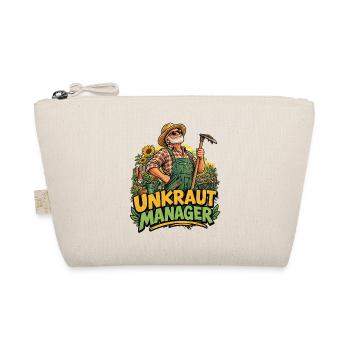Unkraut Manager Gartenmanager humorvoll  - Bio-Täschchen - Natur - Vorne