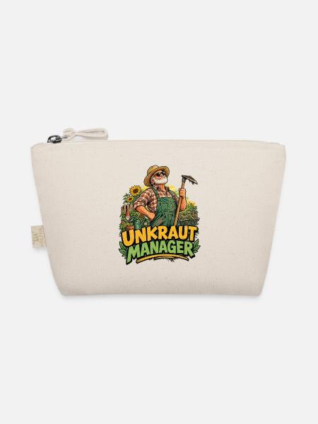 Unkraut Manager Gartenmanager humorvoll - Bio-Täschchen - Natur