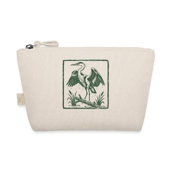 Blue Heron Birding Birdwatcher Heron - Bio-Täschchen - Natur - Vorne