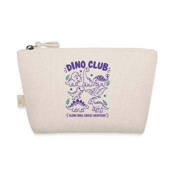 Dino Club – Kleine Dinos, große Abenteuer - Bio-Täschchen - Natur - Vorne