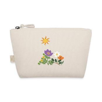 Blumen · Sonne · Natur · Mohn - Bio-Täschchen - Natur - Vorne