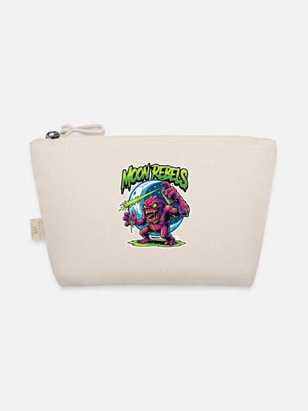 Moon Rebels Alien Monster Horror Halloween - Bio-Täschchen - Natur