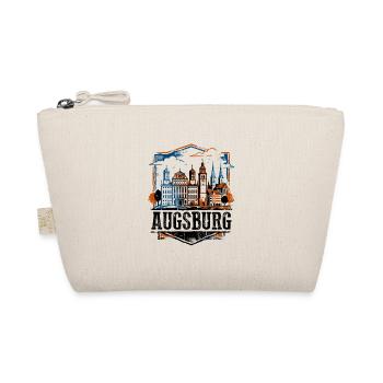 Augsburg Germany Skyline Travel Novelty For - Bio-Täschchen - Natur - Vorne