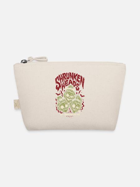 Tsantsas Social Club – Shrunken Heads - Halloween - Bio-Täschchen - Natur