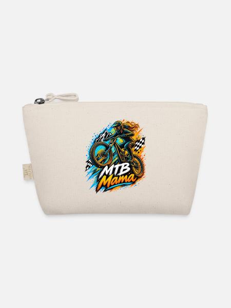 MTB Mania Dirtbike MTB Mama  - Bio-Täschchen - Natur