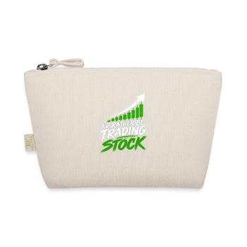 Investor Stock Market Day Trading Trader Broker - Bio-Täschchen - Natur - Vorne