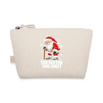 Weihnachtsmann Stab – 100 Old Sheet - Bio-Täschchen - Natur - Vorne
