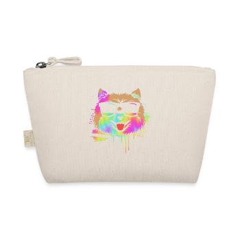 Pomeranian Zwergspitz Hund - Bio-Täschchen - Natur - Vorne