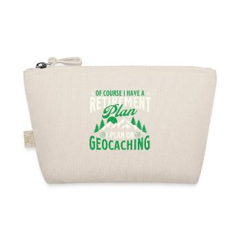 Ich plane Geocaching – lustiger Ruhestands-Geocacher - Bio-Täschchen - Natur - Vorne