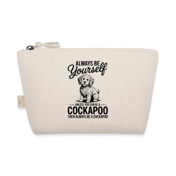 Cockapoo Spruch Hunde Lustiges Cockapoo Geschenk - Bio-Täschchen - Natur - Vorne