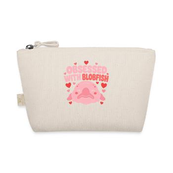 Besessen Von Blobfischen Süße Rosa Herzen Kawaii - Bio-Täschchen - Natur - Vorne
