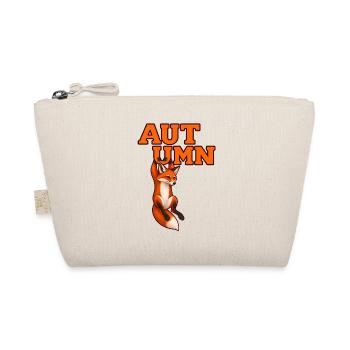 Fox – Herbst-Wildtierdesign - Bio-Täschchen - Natur - Vorne