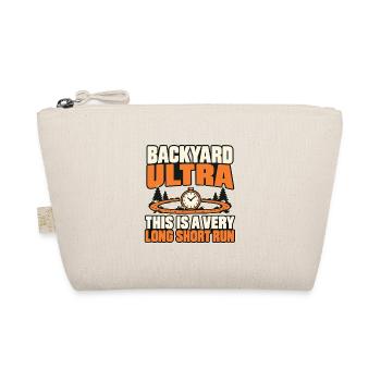 Backyard-ultra-läufer Ultralaufen Ausdauersportler - Bio-Täschchen - Natur - Vorne
