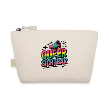 Queer Und Sichtbar Pride LGBTQ Community - Bio-Täschchen - Natur - Vorne