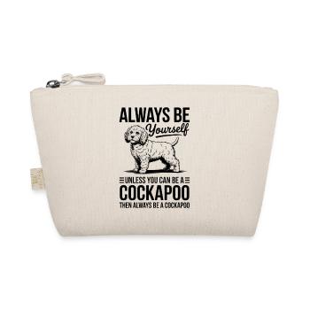Cockapoo Spruch Hunde Lustiges Cockapoo Geschenk - Bio-Täschchen - Natur - Vorne