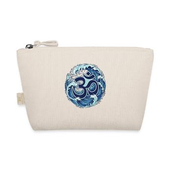 Om Symbol – Yoga Meditation Spirituelle Chakra Yogi - Bio-Täschchen - Natur - Vorne