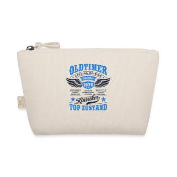 Oldtimer Oktober 1976 - Geburtstag - Geschenk - Bio-Täschchen - Natur - Vorne