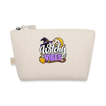 Witchy Vibes Halloween Charm - Bio-Täschchen - Natur - Vorne