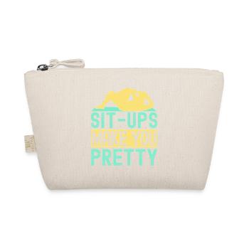 Fitness Fanatics Sit-Ups Make You Pretty - Bio-Täschchen - Natur - Vorne