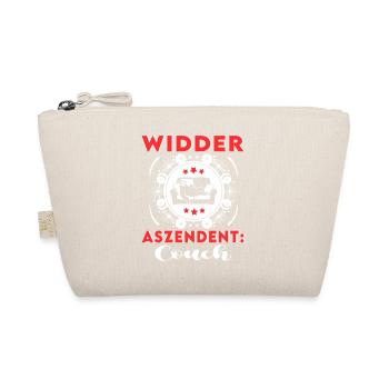 Sternzeichen Widder Aszendent Couch Happy Birthday - Bio-Täschchen - Natur - Vorne