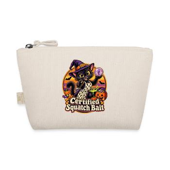 Halloween-Hexenkatze Certified Squatch Bait - Bio-Täschchen - Natur - Vorne